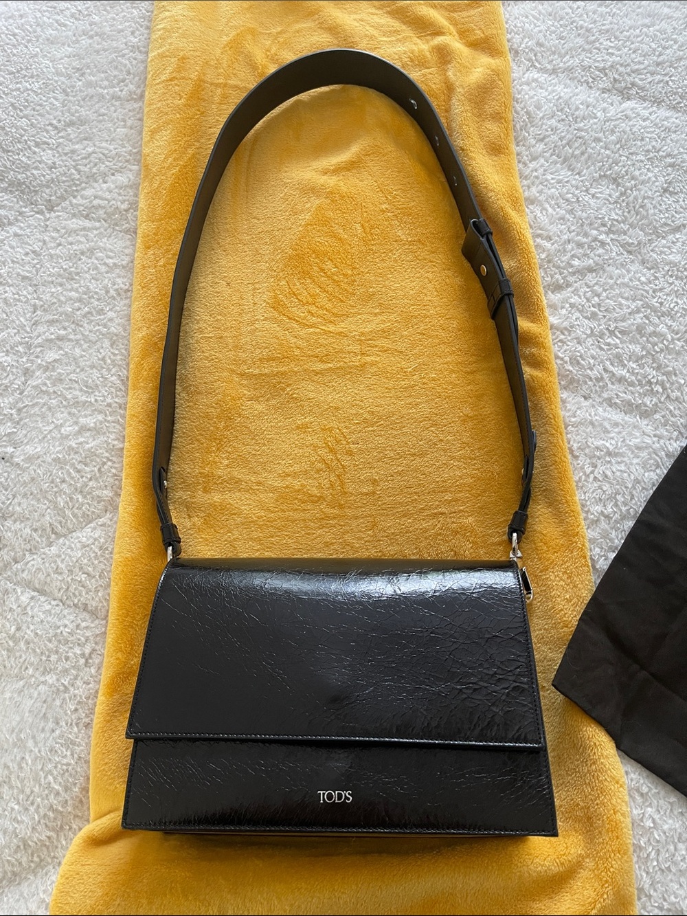 🆕 Brand new Tod’s Doppia Patta (double pocket) leather handbag